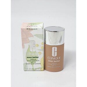 Clinique CN 18 Cream Whip Even Better Makeup SPF 15